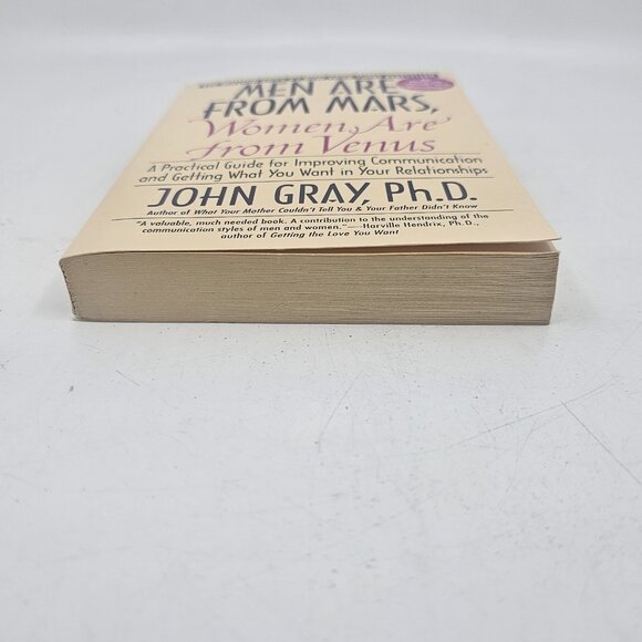 Men Are from Mars Women Are from Venus Book and Audio CD Set John Gray 1992 - Picture 8 of 16